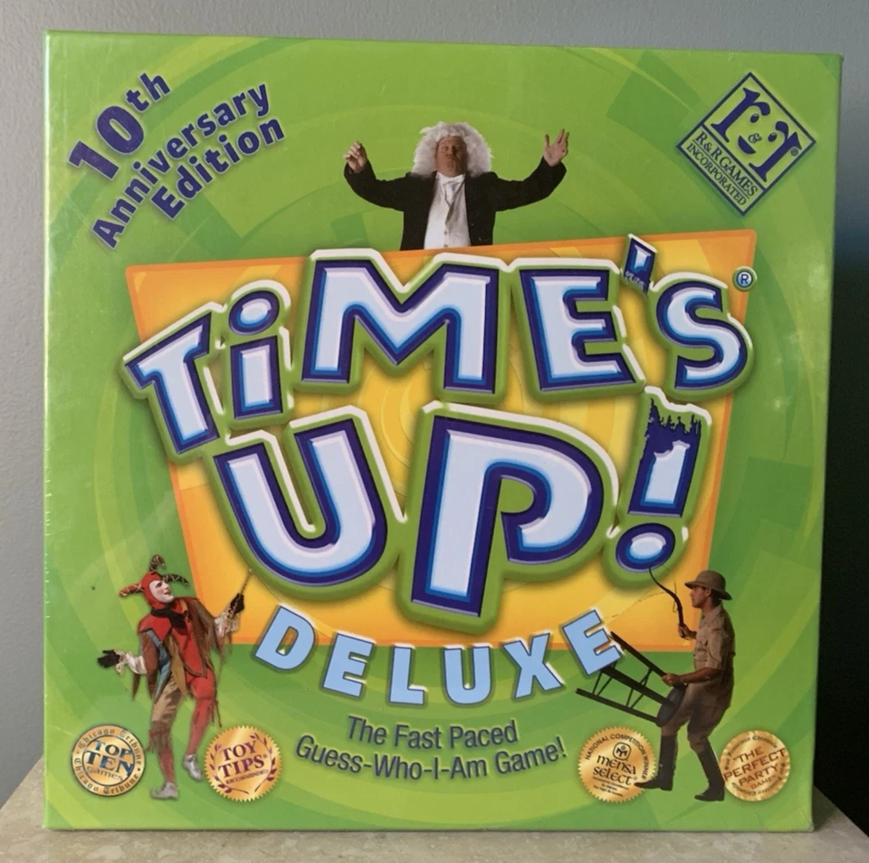 Time's Up! Game - 10th Anniversary Deluxe Edition - Brand New SEALED Mensa- 2008 - Image 1 of 4