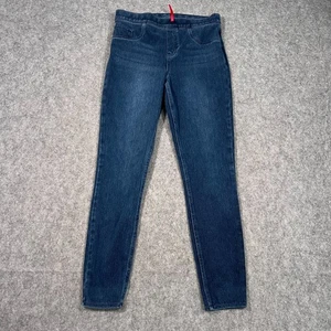 Spanx Twilight Blue Denim Jean-Ish Ankle Leggings Jeggings Women's Size Medium - Picture 1 of 6