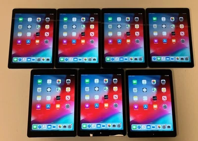 Apple iPad Air A1475 Cellular + WiFi 32GB 9.7" GRAY Clean IMEI  Lot of 7 - Image 1 of 4