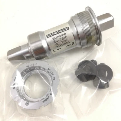 Shimano Dura-Ace BB-7610 Square Taper NJS BSA Track Racing Bike Bottom Bracket - Image 1 of 4