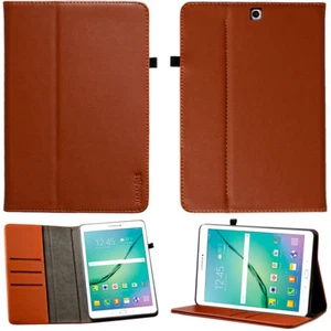 Leder Cover für Samsung Galaxy Tab S2 9,7" T810 T813 T815 T819 Schutzhülle Case - Picture 1 of 12