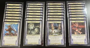 MTG Vanguard COMPLETE SET- All 4 SERIES: 32 Oversized 3x5 Cards, EXC/NM, 1997-99