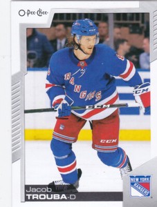 20/21 OPC...JACOB TROUBA...CARD # 147...RANGERS...FREE COMBINED SHIP