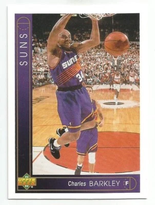 CHARLES BARKLEY 1993-94 UPPER DECK CARD NEAR MINT+ CONDITION - Image 1 of 2