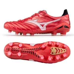 Mizuno Morelia Neo4 IV JP MD P1GA253060 Red Mens Football Soccer Shoes - Picture 1 of 9