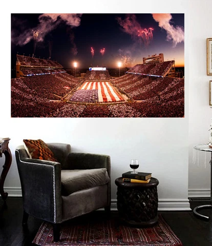 OKLAHOMA SOONERS FOOTBALL Memorial Stadium Game Night Canvas Print 30 x 20 Cover