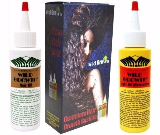 Wild Growth Hair Oil,Light Oil Moisture 4oz (pick your option) - Image 1 of 1