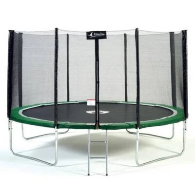 Sun Sport Trampolino Ø 430 cm Tappeto Elastico con Rete di Sicurezza Per Bambini - Immagine 1 di 4
