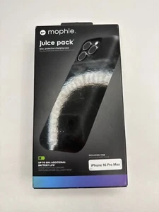 GENUINE mophie Juice Pack Battery Case for Apple iPhone 16 Pro Max 6.9" Black - Picture 1 of 6