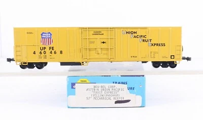 HO Athearn Bev-Bel 1778-6 Union Pacific Fruit Express 57’ Mechanical Reefer - Image 1 of 4