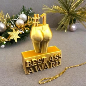 Best Ass Award Butt Resin Funny Trophy for Competitions Ceremonies Kids - Picture 1 of 11