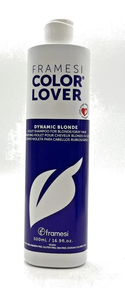 Framesi Color Lover Dynamic Blonde Violet Shampoo/Blonde & Gray Hair 16.9 oz - Image 1 of 1