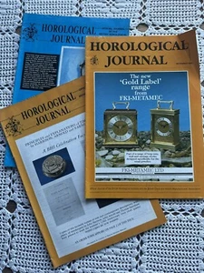 Paquete de revistas Horological Journal x 3 1985 vintage - Imagen 1 de 3