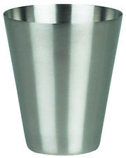 Tooth Mug Silver Max Light Stainless Steel Cup Bathroom Utensil Metal