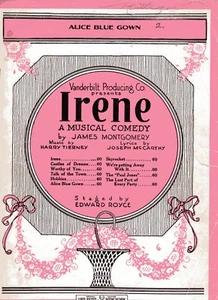 "ALICE BLUE GOWN" by Harry Tierny/Joseph McCarthy from "Irene" circa 1919 - Picture 1 of 2