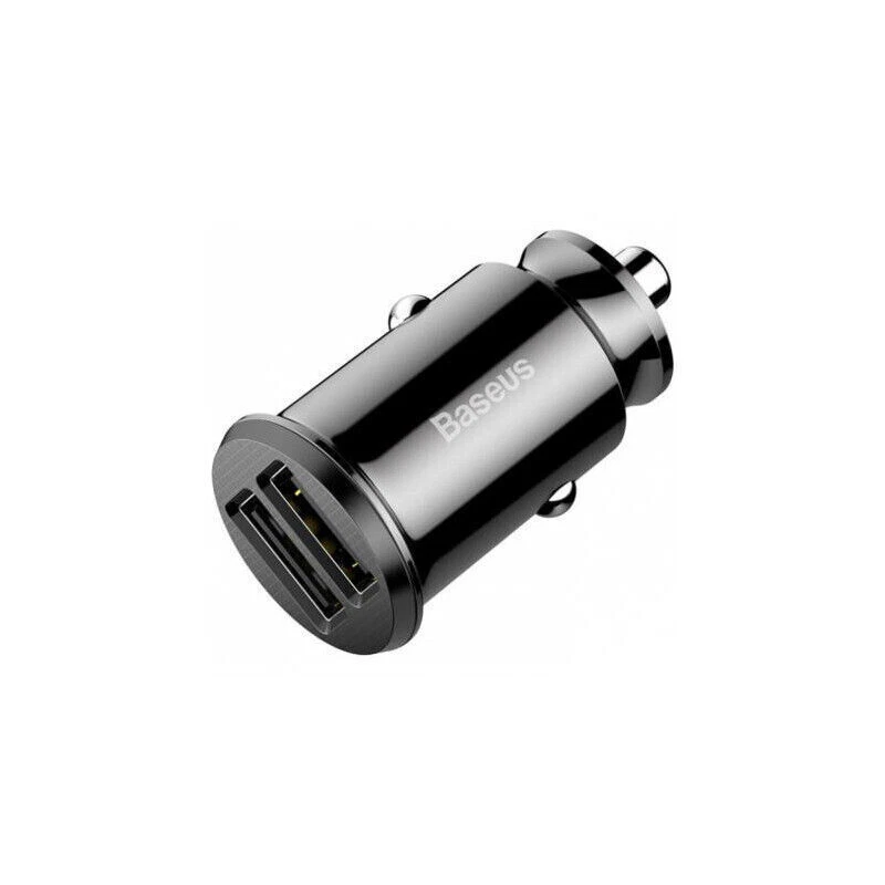 Baseus 5V 3,1A Dual USB-Autoladegerät - Schwarz (CCALL-ML01)
