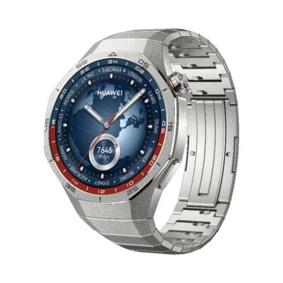 HUAWEI WATCH GT 5 Pro 46mm GLOBAL VERSION Titanium Silber 1,43 "50m 5ATM FedEx - Bild 1 von 3