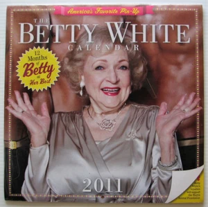 CALENDARIO BETTY BLANCO 2011 Nuevo Sellado ENVÍO GRATUITO EE. UU. - Imagen 1 de 2