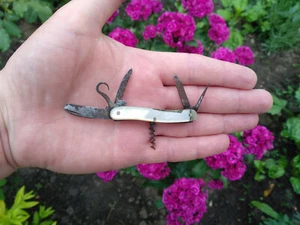 COLTELLO MADREPERLA VINTAGE JA HENCKELS SOLINGEN GERMANIA molto RARO Mini Coltello - Foto 1 di 9