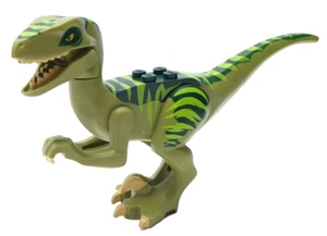 Lego Dinosaur Raptor Dark Green from Dino 5884 Raptor Chase B11 - Picture 1 of 8