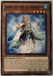 Yugioh Lightning Overdrive LIOV-EN020 Judge of the Ice Barrier Common NM/M - Picture 1 of 1