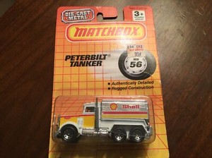 Matchbox MB 56 white PETERBILT TANKER sealed
