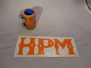 HPM 5 Ply " TRUE ORANGE " Exhaust Coupler fits Blaster and other 1" exhaust - Picture 1 of 4