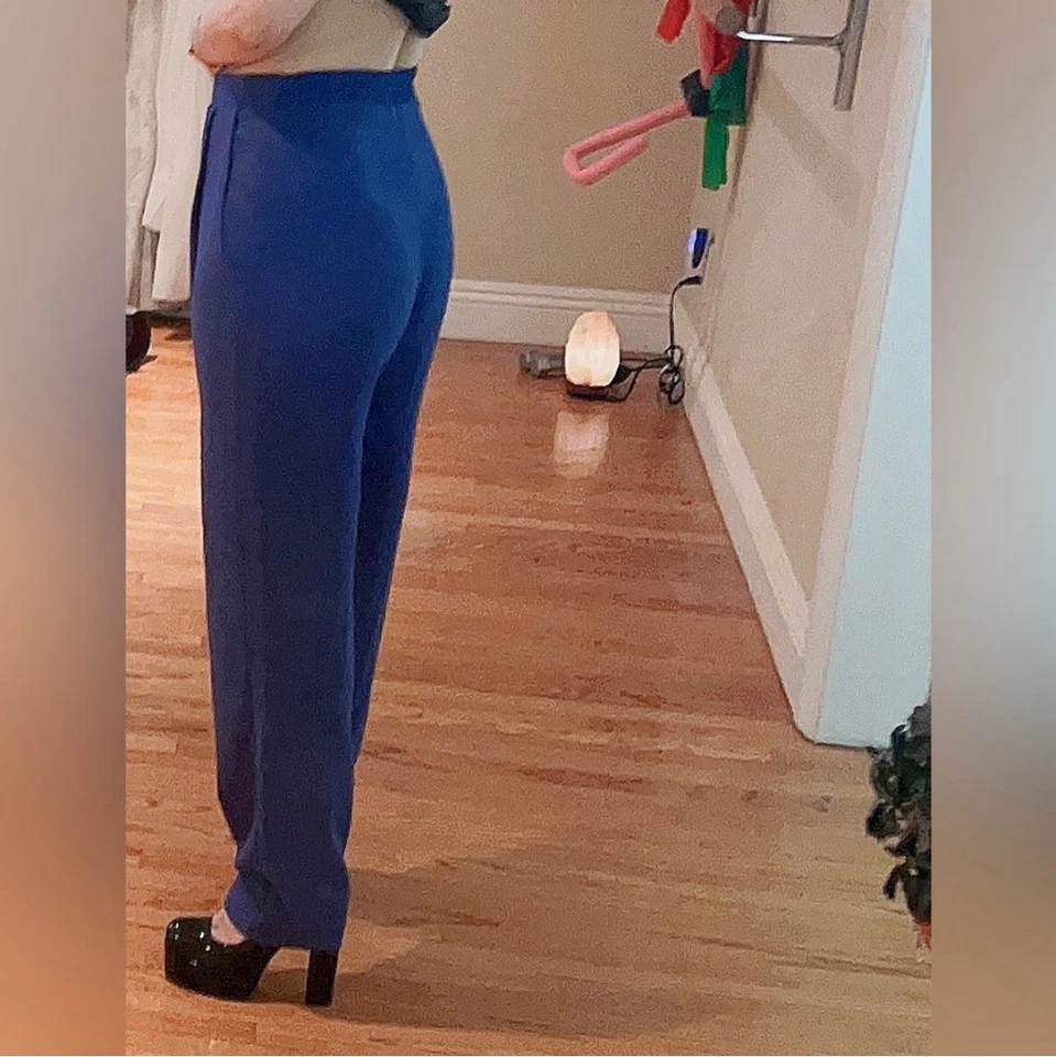 American Apparel Royal blue pants made in USA.RARE Size S - Image 1 of 4