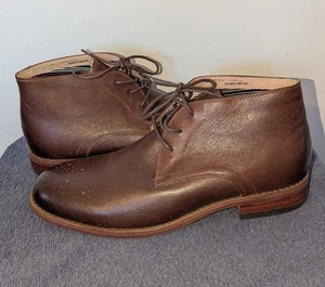 Florsheim Rockit Chukka Boots Mens Size 10 D Brown Leather Brand New - Picture 1 of 10