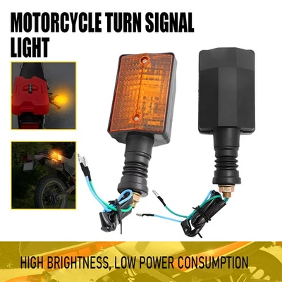 2X Rear Turn Signal Light L+R Fit Yamaha XT600 1984 1985 1986 1987 1988 1989 - Image 1 of 4