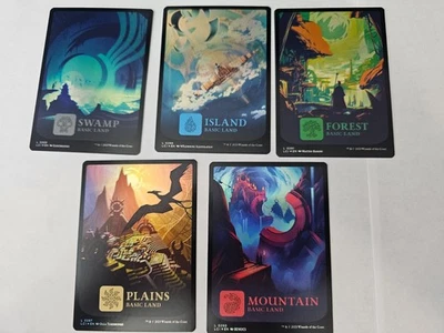 MTG - FULL ART FOIL Land set - READ DESC - Lost Caverns of Ixalan - Image 1 of 2