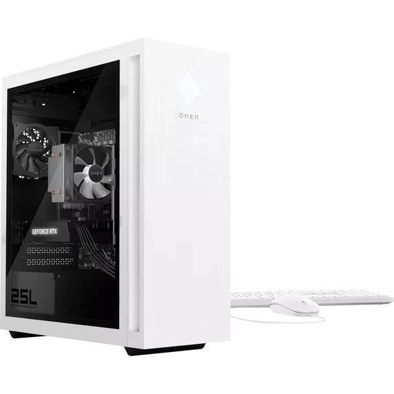 HP OMEN 25L GT15-2134 (i5-14400F, RTX 4060, 32GB RAM, 1TB SSD) Gaming Desktop - Image 1 of 1
