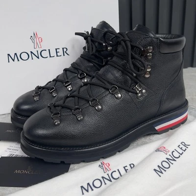Moncler Peak Scarpa Botas de Senderismo Grano Cuero Negro 8.5 EE. UU. o 41.5 EUR Foto 1 de 4