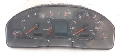 Velocímetro 2000-2001 Audi A6 instrumento medidor cluster MPH - Imagem 1 de 4