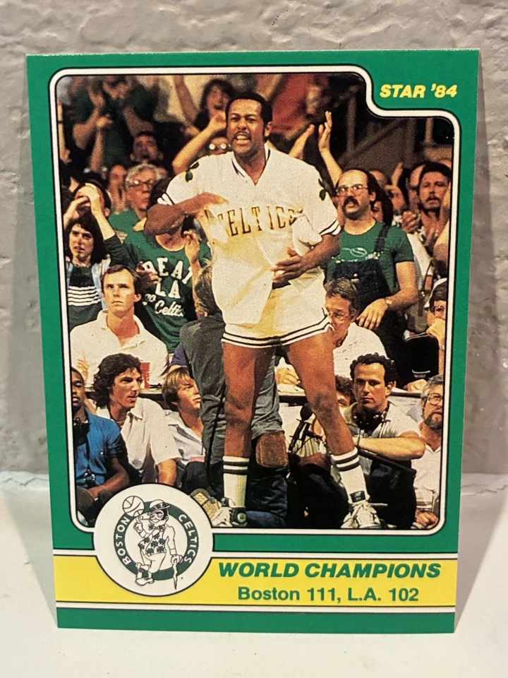 1984 Star Celtics Champs #22 World Champions NRMT - Image 1 of 2