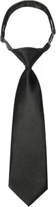 Kajeer Ties for Kids Boys Necktie Adjustable S (age 6 month - 5 years), Black - Picture 1 of 9
