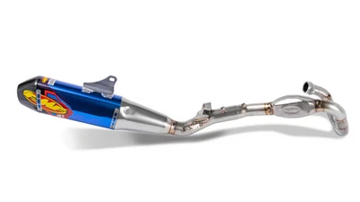 FMF Factory 4.1 Full Exhaust Pipe Blue Carbon Honda 2021-2026 CRF450R - 041605 - Image 1 of 4