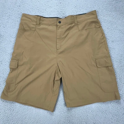 ORVIS Cargo Shorts Adult 40 Khaki Pockets Quick Dry Flat Front Hiking Nylon - Image 1 of 4