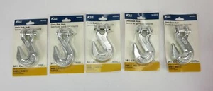5 Blue Hawk Zinc-Plated Clevis Grab Hook 3/8 in 5400 lbs - Lot of 5 - Picture 1 of 3