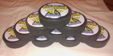 Lot of (10) Vintage El Paso Buzzards 1996-97 WPHL Presidents Cup Hockey Pucks