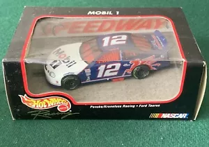 1998 HOT WHEELS Racing Jeremy Mayfield #12 MOBIL-1 Ford Taurus 1:43 NASCAR - Picture 1 of 11