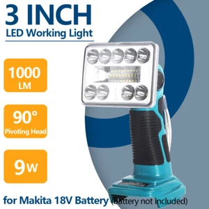 18V Li-ion LED Work Light Torch Workshop Spotlight Camping for Makita Battery - Picture 1 of 13