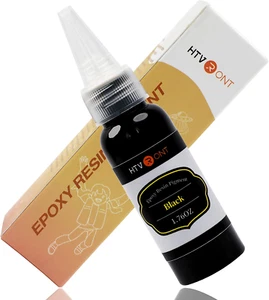 Black Epoxy Pigment - 1.76Oz/50Ml Black Resin Pigment Paste, Higher Concentrated - Picture 1 of 8