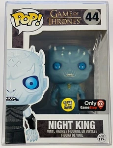 Pop! Funko Pop exclusivo de Juego de Tronos Night King #44 Gamestop GITD de HBO - Imagen 1 de 7