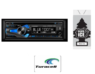 Jensen CDX3119 Am Fm Cd Player Bluetooth Mp3 7-Preset Eq 200W 1  DIN w/Air Fresh - Image 1 of 3