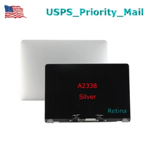 For Apple MacBook Pro Retina A2338 13.3" 2020 LCD Screen Display Silver Assembly - Picture 1 of 13