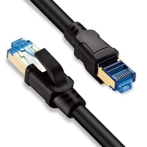 New Cat8 40G 2GHz Ethernet Network Super Fast Cable Black 6ft - Picture 1 of 1