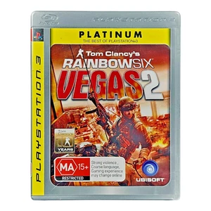 Tom Clancy's Rainbow Six Vegas 2 - PlayStation 3 PS3 Platinum 2008 Game - Foto 1 di 6