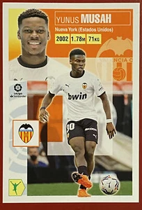 2020-21 Panini La Liga Colecciones Este Yunus Musah pegatina de novato #18 BIS Qty - Imagen 1 de 2