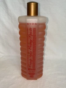 Vintage AVON Orange Spice Bubble Bath Bain-Mousse 24 Fl. oz Factory Sealed - Picture 1 of 4